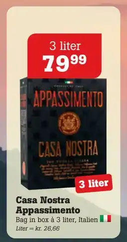 Poetzsch Padborg Casa Nostra Appassimento, DKK 79.99 tilbud
