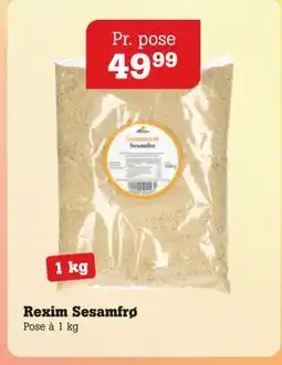 Poetzsch Padborg Rexim Sesamfrø, DKK 49.99 tilbud