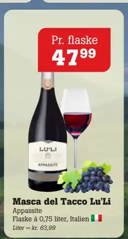 Poetzsch Padborg Masca del Tacco Lu'Li, DKK 47.99 tilbud