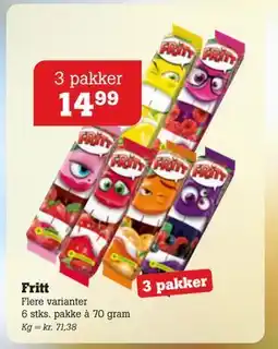 Poetzsch Padborg Fritt, DKK 14.99 tilbud