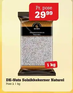 Poetzsch Padborg DK-Nuts Solsikkekerner Naturel, DKK 29.99 tilbud