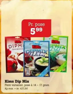 Poetzsch Padborg Kims Dip Mix, DKK 5.99 tilbud