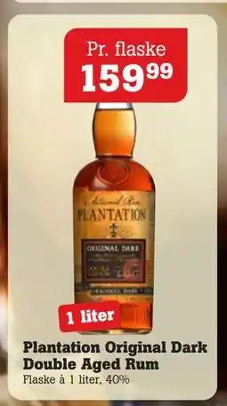Poetzsch Padborg Plantation Original Dark Double Aged Rum, DKK 159.99 tilbud