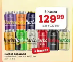 Poetzsch Padborg Harboe sodavand, DKK 129.99 tilbud