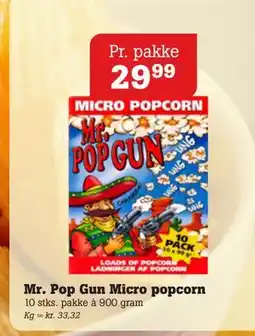 Poetzsch Padborg Mr. Pop Gun Micro popcorn, DKK 29.99 tilbud