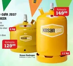 Poetzsch Padborg Stålflaske à 5 eller 11 kg tilbud