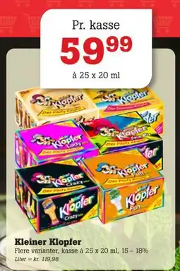 Poetzsch Padborg Kleiner Klopfer, DKK 59.99 tilbud