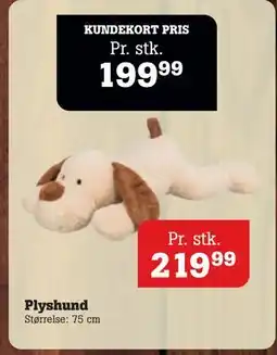 Poetzsch Padborg Plyshund, DKK 219.99, Medlemspris tilbud