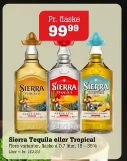 Poetzsch Padborg Sierra Tequila eller Tropical, DKK 99.99 tilbud
