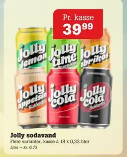 Poetzsch Padborg Jolly sodavand, DKK 39.99 tilbud