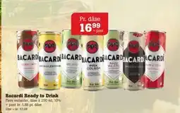 Poetzsch Padborg Bacardi Ready to Drink, DKK 16.99 tilbud