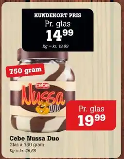 Poetzsch Padborg Cebe Nussa Duo, DKK 19.99, Medlemspris tilbud