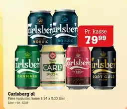 Poetzsch Padborg Carlsberg øl, DKK 79.99 tilbud