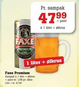 Poetzsch Padborg Faxe Premium, DKK 47.99 tilbud