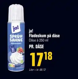 Poetzsch Padborg ja! Flødeskum på dåse, DKK 17.18 tilbud