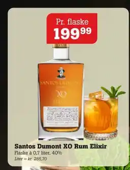 Poetzsch Padborg Santos Dumont XO Rum Elixir, DKK 199.99 tilbud