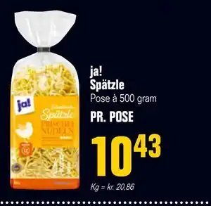 Poetzsch Padborg ja! Spätzle, DKK 10.43 tilbud