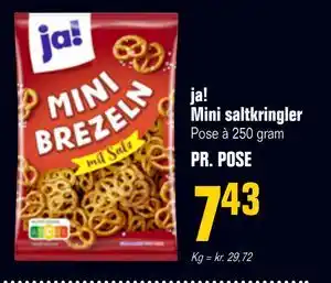 Poetzsch Padborg ja! Mini saltkringler, DKK 7.43 tilbud