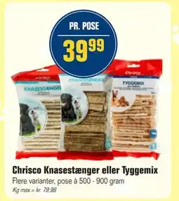 Otto Duborg Chrisco Knasestænger eller Tyggemix, DKK 39.99 tilbud