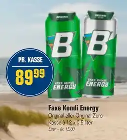 Otto Duborg Faxe Kondi Energy, DKK 89.99 tilbud