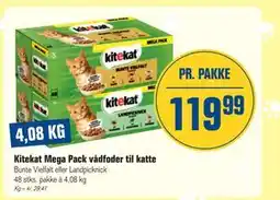 Otto Duborg Kitekat Mega Pack vådfoder til katte, DKK 119.99 tilbud