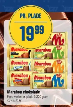 Otto Duborg Marabou chokolade, DKK 19.99 tilbud
