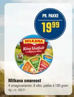 Otto Duborg Milkana smøreost, DKK 19.99 tilbud