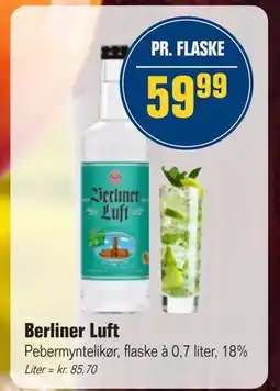 Otto Duborg Berliner Luft, DKK 59.99 tilbud