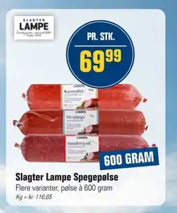 Otto Duborg Slagter Lampe Spegepølse, DKK 69.99 tilbud