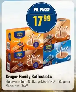 Otto Duborg Krüger Family Kaffesticks, DKK 17.99 tilbud