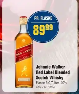 Otto Duborg Johnnie Walker Red Label Blended Scotch Whisky, DKK 89.99 tilbud