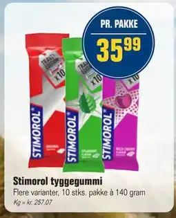 Otto Duborg Stimorol tyggegummi, DKK 35.99 tilbud