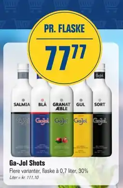 Otto Duborg Ga-Jol Shots, DKK 77.77 tilbud