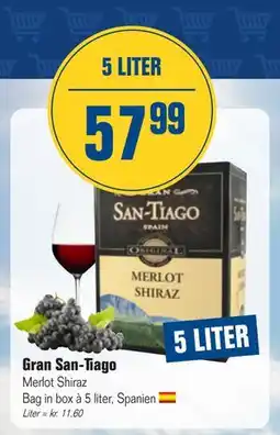 Otto Duborg Gran San-Tiago, DKK 57.99 tilbud