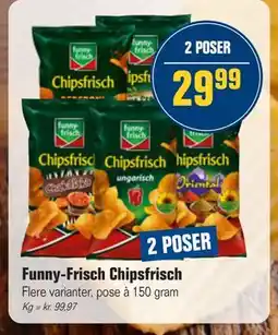 Otto Duborg Funny-Frisch Chipsfrisch, DKK 29.99 tilbud