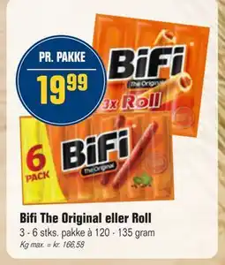 Otto Duborg Bifi The Original eller Roll, DKK 19.99 tilbud
