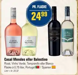 Otto Duborg Casal Mendes eller Balestino, DKK 24.99 tilbud