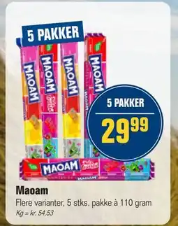 Otto Duborg Maoam, DKK 29.99 tilbud