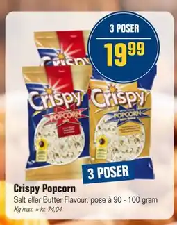 Otto Duborg Crispy Popcorn, DKK 19.99 tilbud