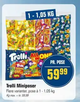 Otto Duborg Trolli Miniposer, DKK 59.99 tilbud