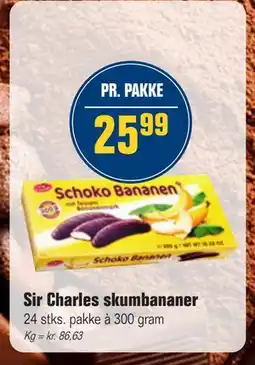 Otto Duborg Sir Charles skumbananer, DKK 25.99 tilbud