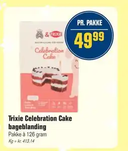 Otto Duborg Trixie Celebration Cake bageblanding, DKK 49.99 tilbud