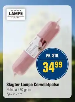Otto Duborg Slagter Lampe Cervelatpølse, DKK 34.99 tilbud