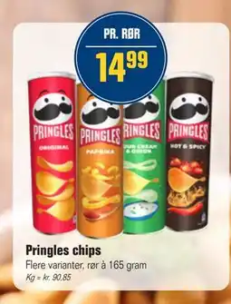 Otto Duborg Pringles chips, DKK 14.99 tilbud