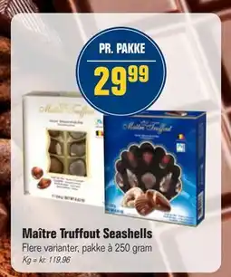 Otto Duborg Maître Truffout Seashells, DKK 29.99 tilbud