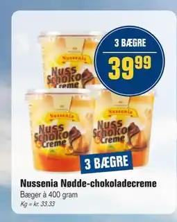 Otto Duborg Nussenia Nødde-chokoladecreme, DKK 39.99 tilbud