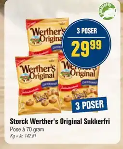 Otto Duborg Storck Werther's Original Sukkerfri, DKK 29.99 tilbud