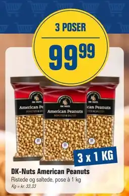 Otto Duborg DK-Nuts American Peanuts, DKK 99.99 tilbud