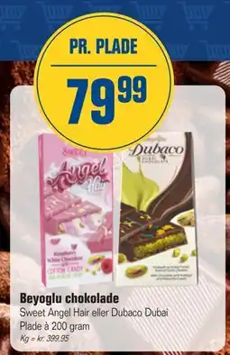 Otto Duborg Beyoglu chokolade, DKK 79.99 tilbud