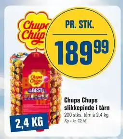 Otto Duborg Chupa Chups slikkepinde i tårn, DKK 189.99 tilbud